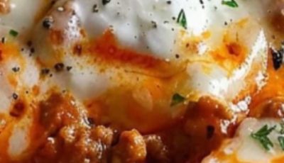 Crockpot Ravioli Lasagna